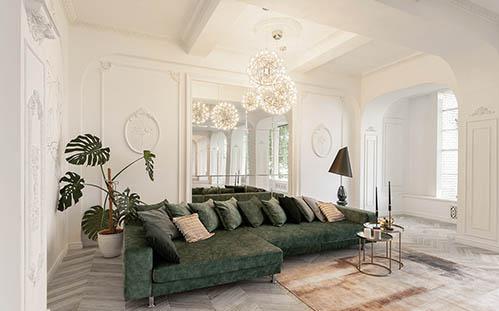 Лепнина, бархат, серый цвет: антитренды в дизайне интерьера — 2026