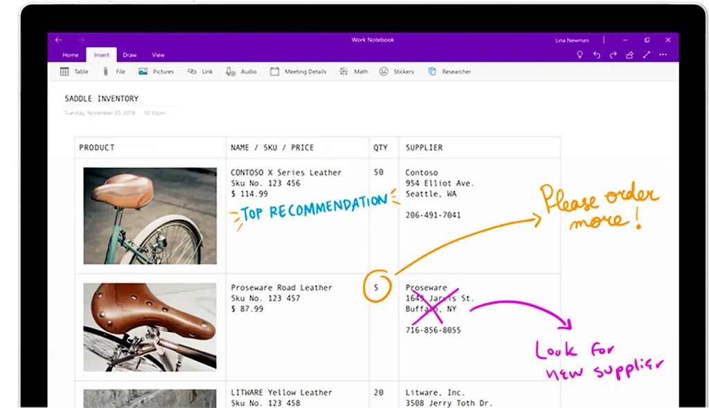 Microsoft OneNote
