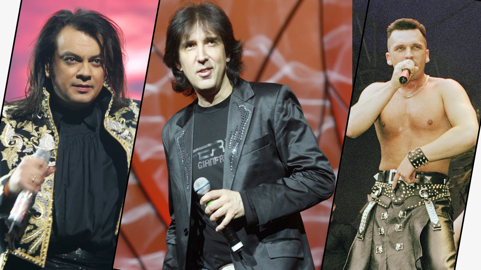 На фото слева направо: Филипп Киркоров, Кай Метов, Сергей Лемох