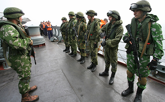 Учения российской морской пехоты, 2014 год