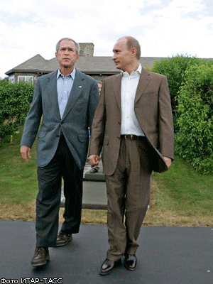 В.Путин и Дж.Буш обсудят проблему ПРО без галстуков