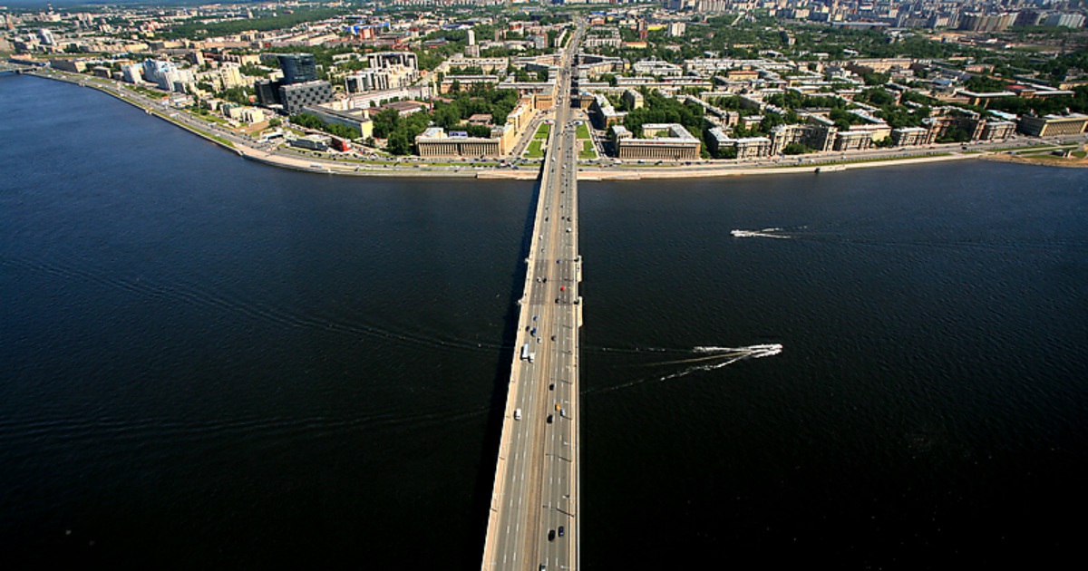 Мост александра невского фото