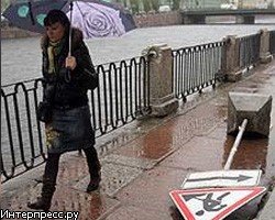 В Санкт-Петербурге ожидается шторм