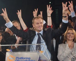 На парламентских выборах в Польше победила оппозиция