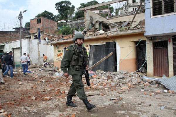 В Колумбии совершен двойной теракт: 25 раненых. ФОТО