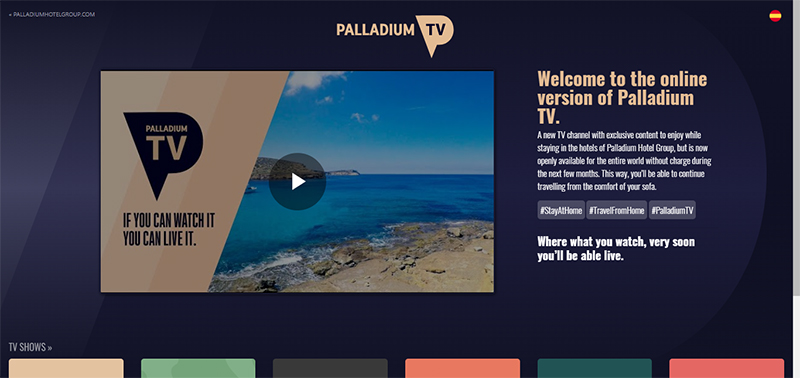 Сайт Palladium TV