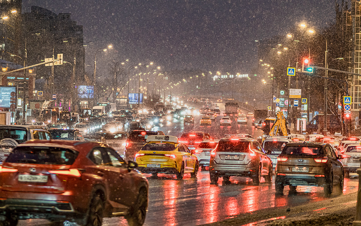 Пробки в Москве достигли 10 баллов второй день подряд — РБК