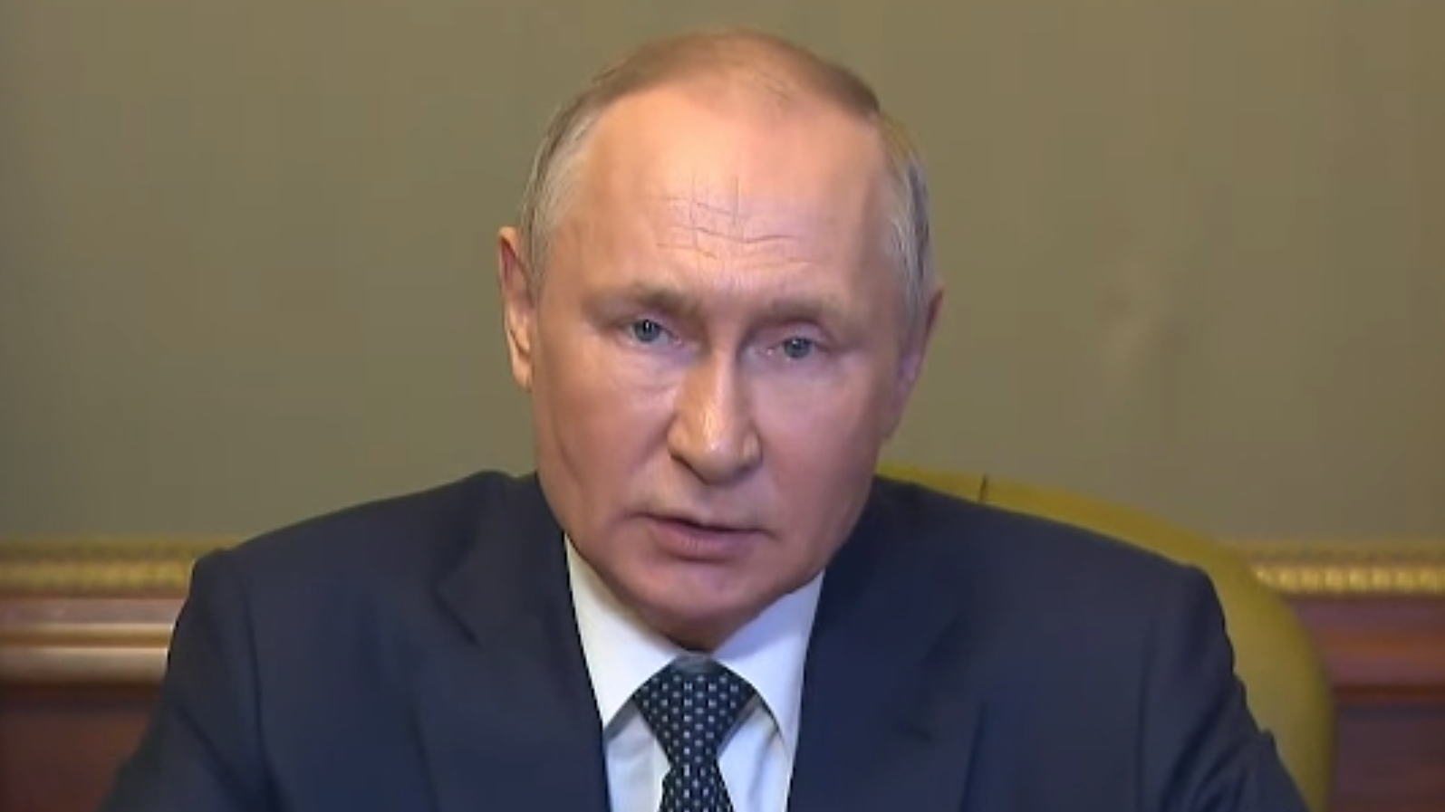 Выступление Путина на Совбезе о взрыве на Крымском мосту. Видео