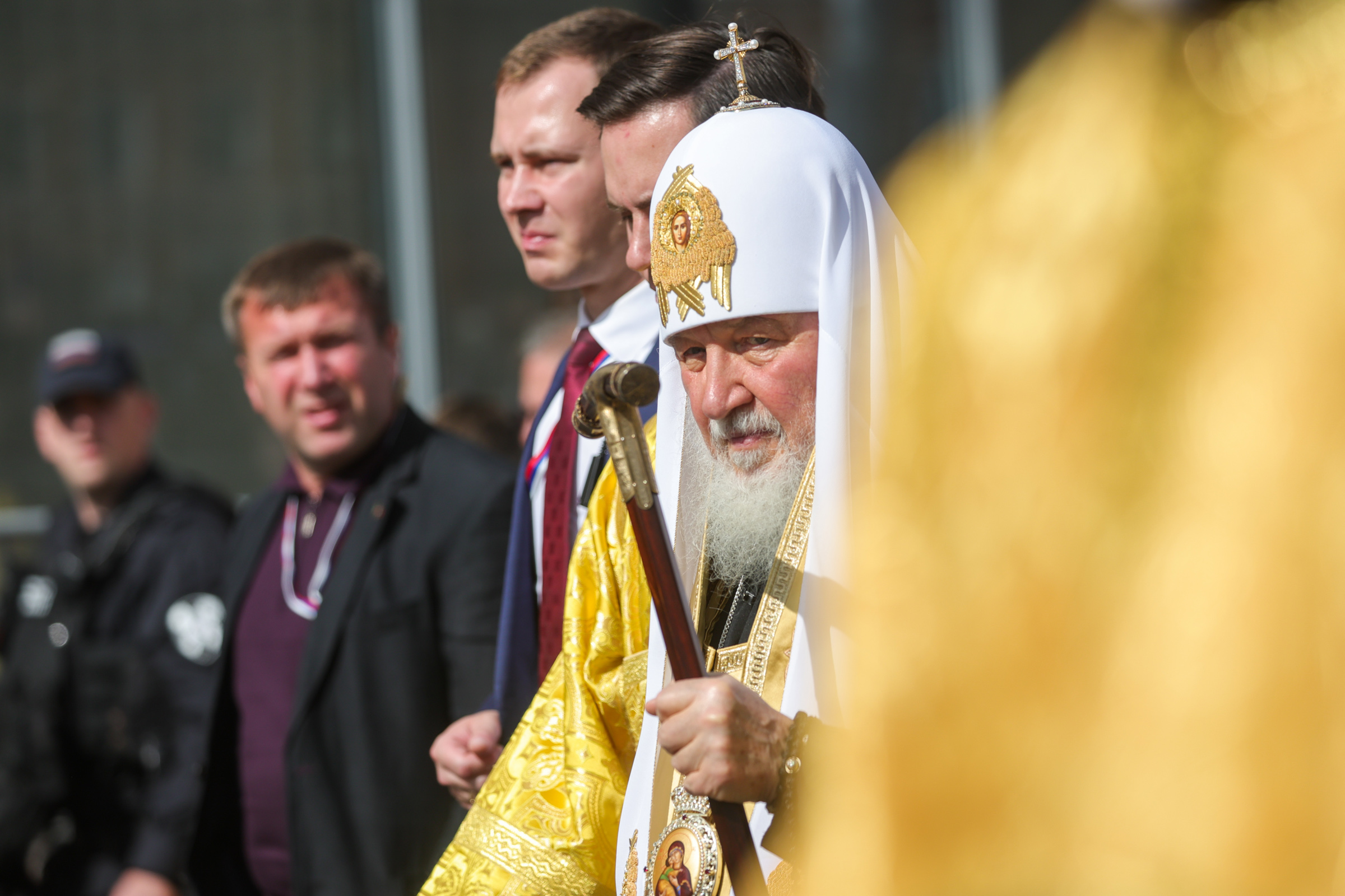 Патриарх Московский и всея Руси Кирилл.