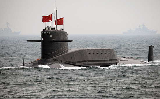 Атомная субмарина ВМС Китая
