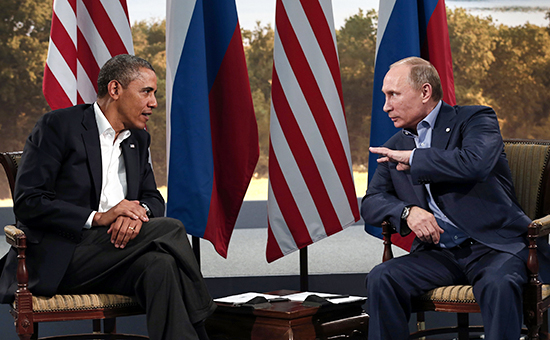 Президент США Барак Обама и президент России Владимир Путин. Архивное фото
&nbsp;