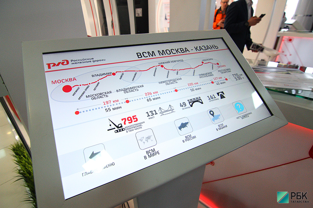 Минтранс РТ не получал данных о возобновлении проекта ВСМ Москва – Казань