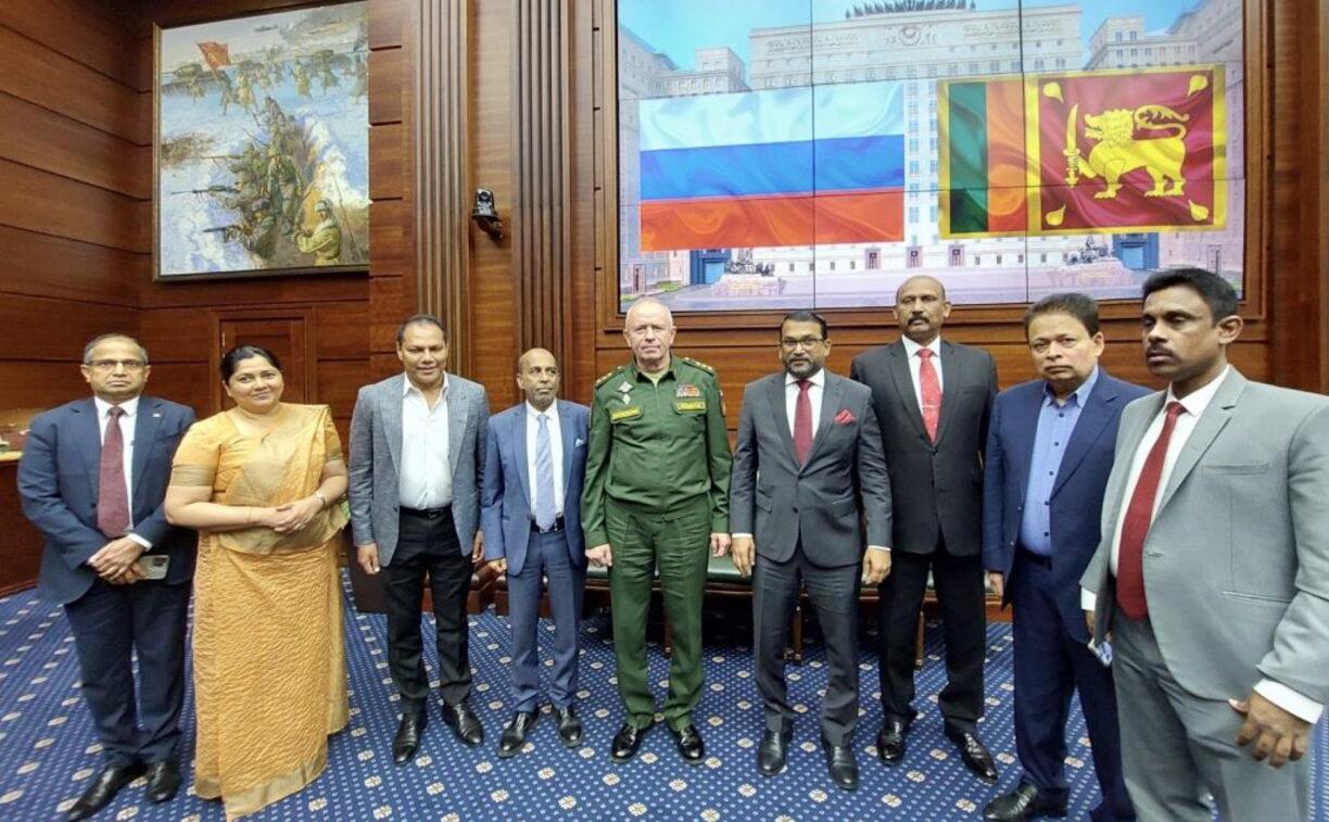 Встреча представителей России и Шри-Ланки