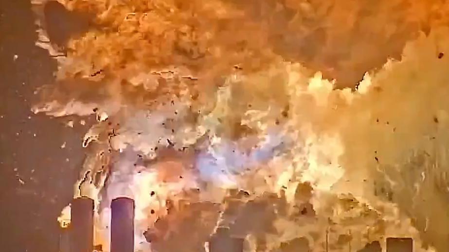 Появилось видео взрыва ракеты SpaceX прямо во время старта