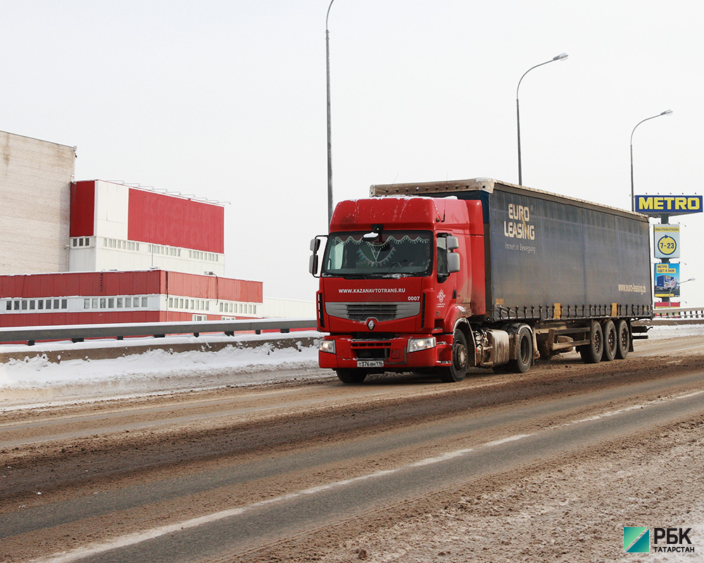 Татарстан вводит ограничение для движения большегрузов 