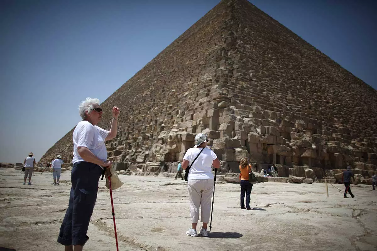 Пирамиды были центральными зданиями крупных погребальных комплексов