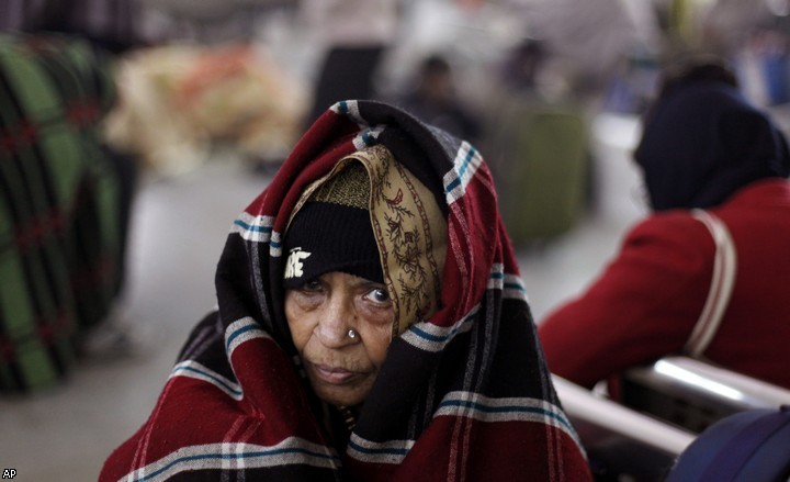 Аномальные холода в Индии