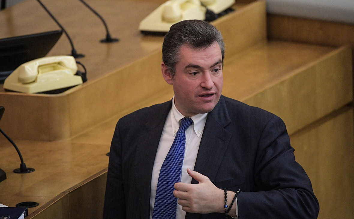 Лидер ЛДПР Леонид Слуцкий