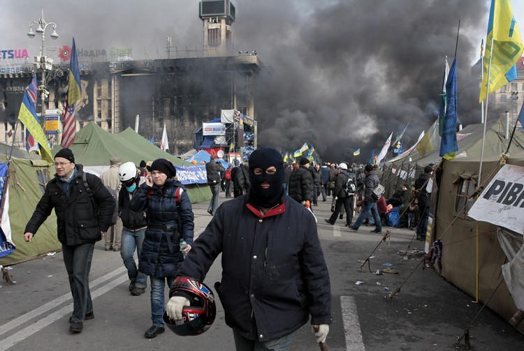 Беспорядки на Украине 