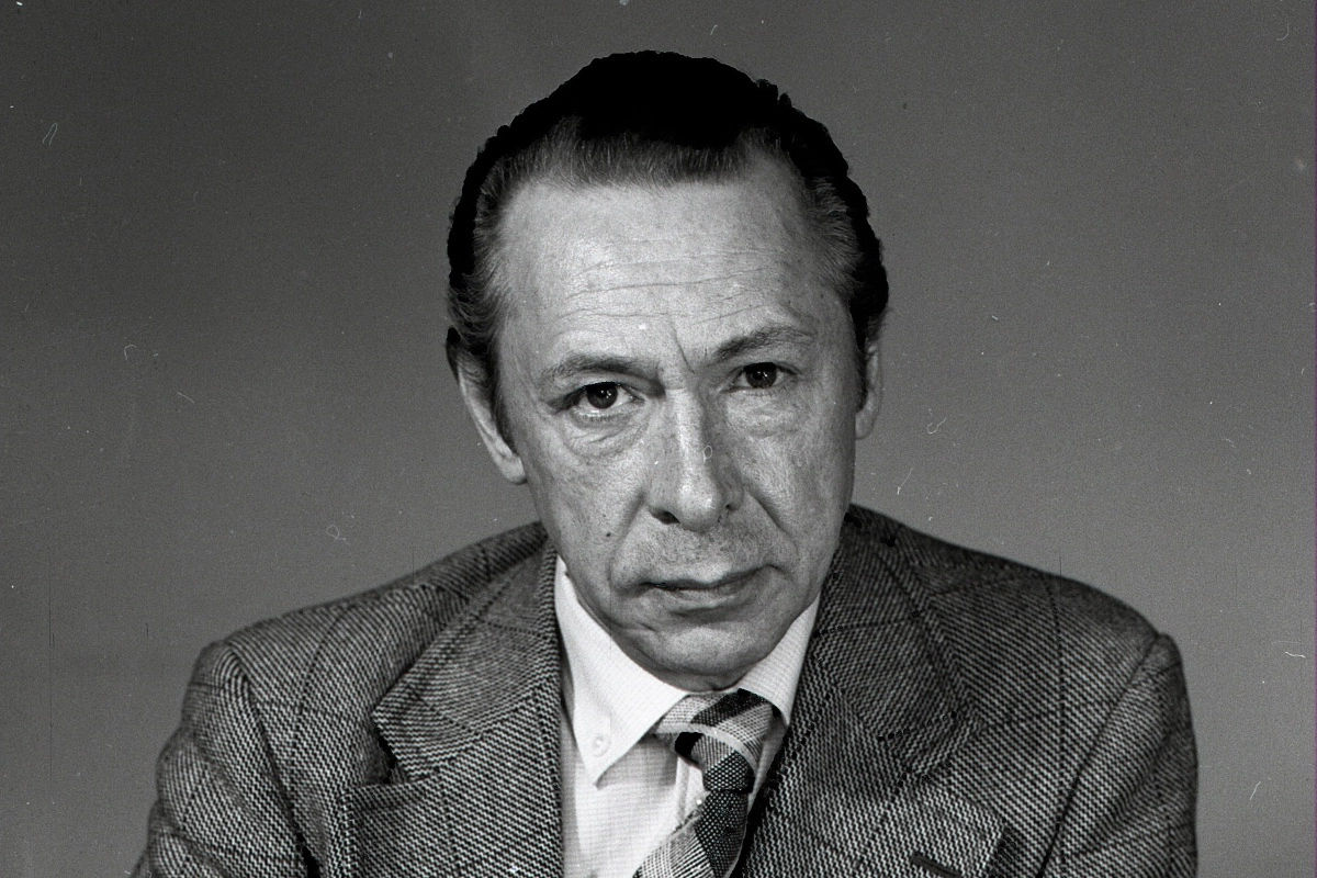 Народный артист СССР Олег Ефремов. 1990 год