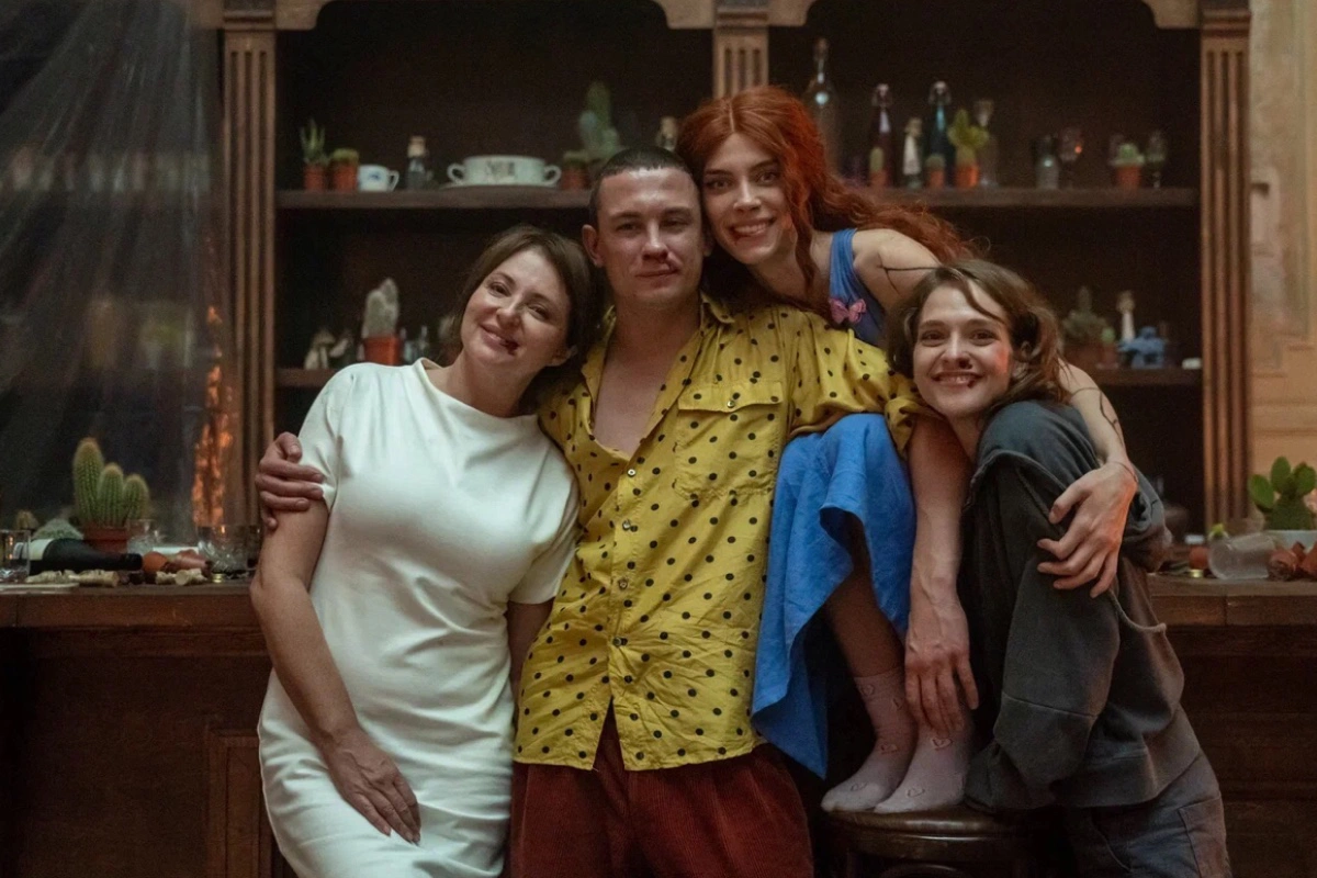 Кадр со съемок третьего сезона сериала «Метод»