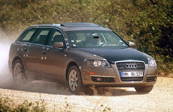 Audi A6 Avant  - первые шпионские фото