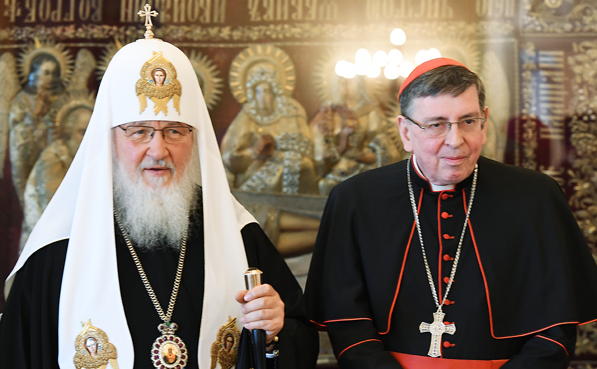 Патриарх Кирилл и кардинал Курт Кох