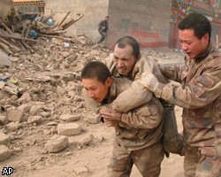 В Китае произошло мощное землетрясение, есть погибшие и раненые