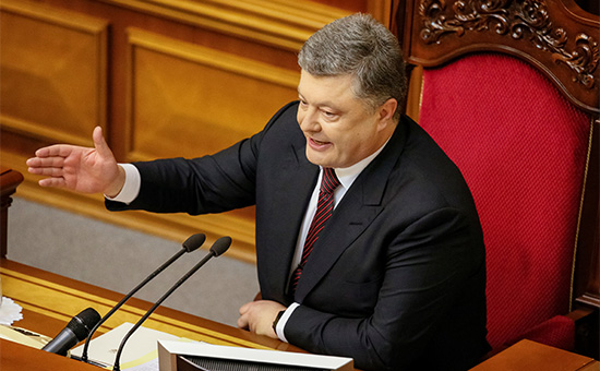 Президент Украины Петр Порошенко
&nbsp;