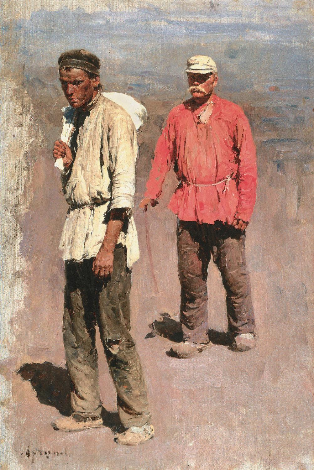 Абрам Архипов. «По этапам», 1890