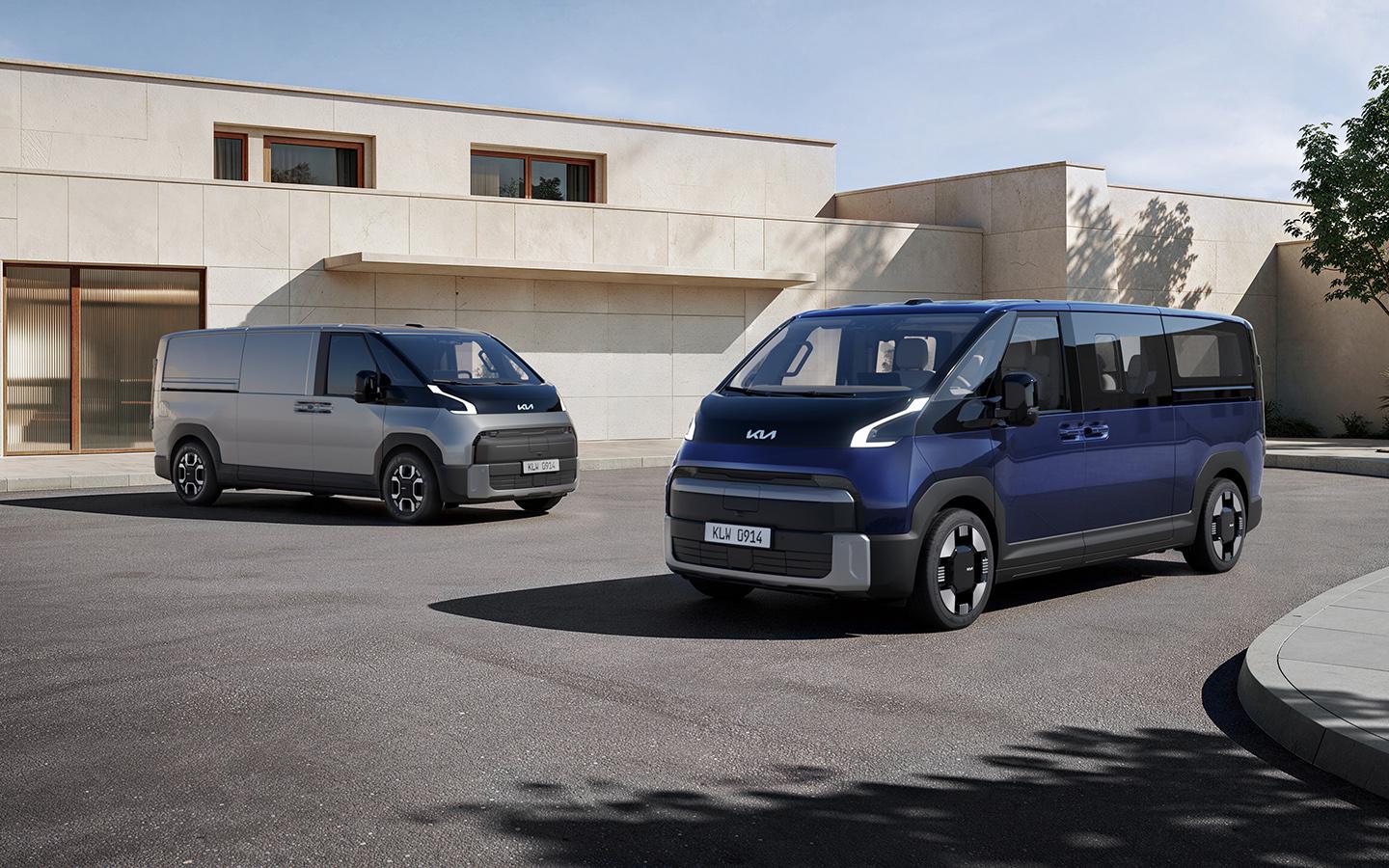 Kia представила новый электровэн PV7 со сверхбыстрой зарядкой