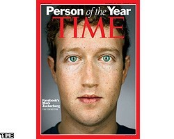 Time назвал человеком года основателя Facebook 