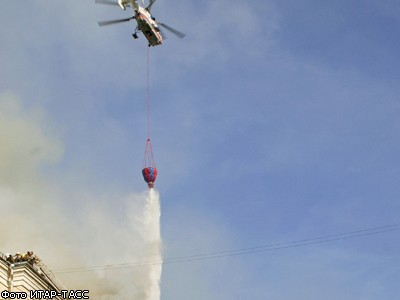 Пожар в московском ВУЗе