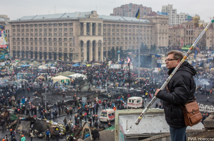 Украинское кровопролитие: сражения в центре Киева. 20 февраля