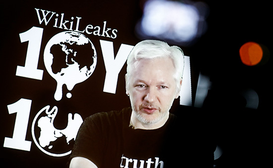Основатель&nbsp;WikiLeaks Джулиан Ассанж


