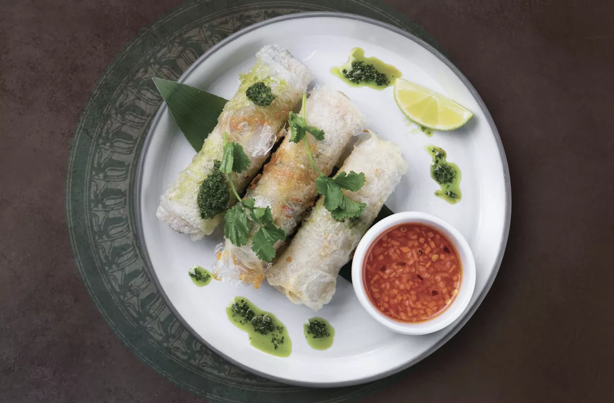 Рецепт Нэм - вьетнамские блинчики (в рисовой бумаге) | Gastrotochka