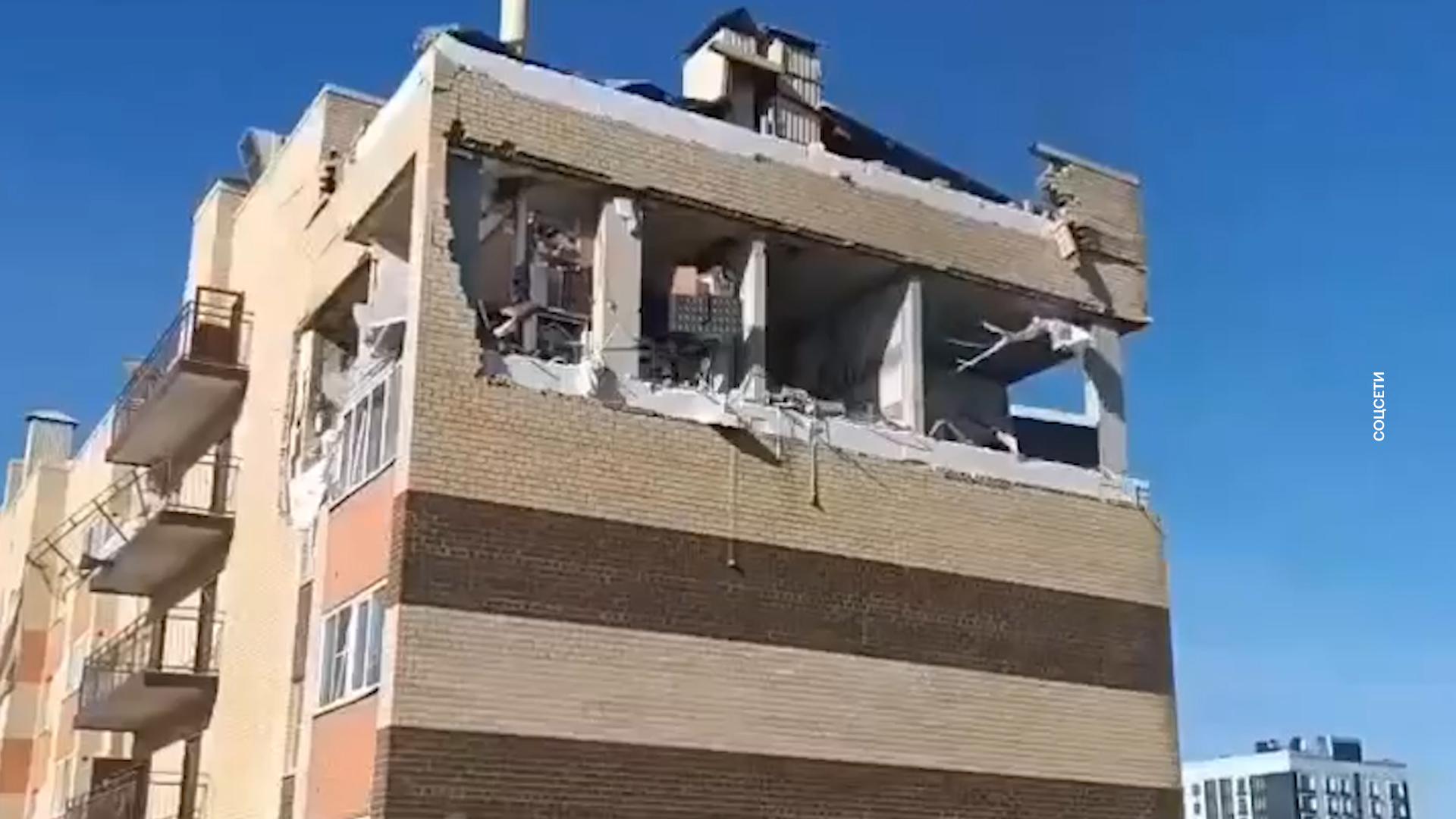 В Ставрополе в многоэтажном доме взорвался газ