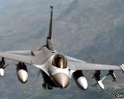 Разбился военный самолет F-16 итальянских ВВС 