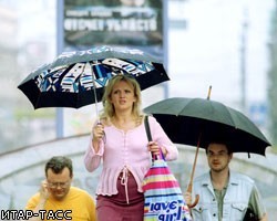 На выходных европейскую часть России остудят дожди