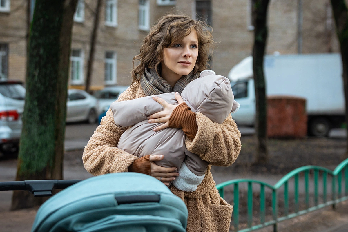 Лиза Арзамасова на съемках пятого сезона «Папины дочки. Новые»