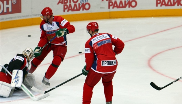 Российские хоккеисты-олимпийцы провели сбор на Ходынке