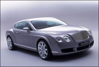 Bentley Continental GT - лучший автомобиль британского мотор-шоу