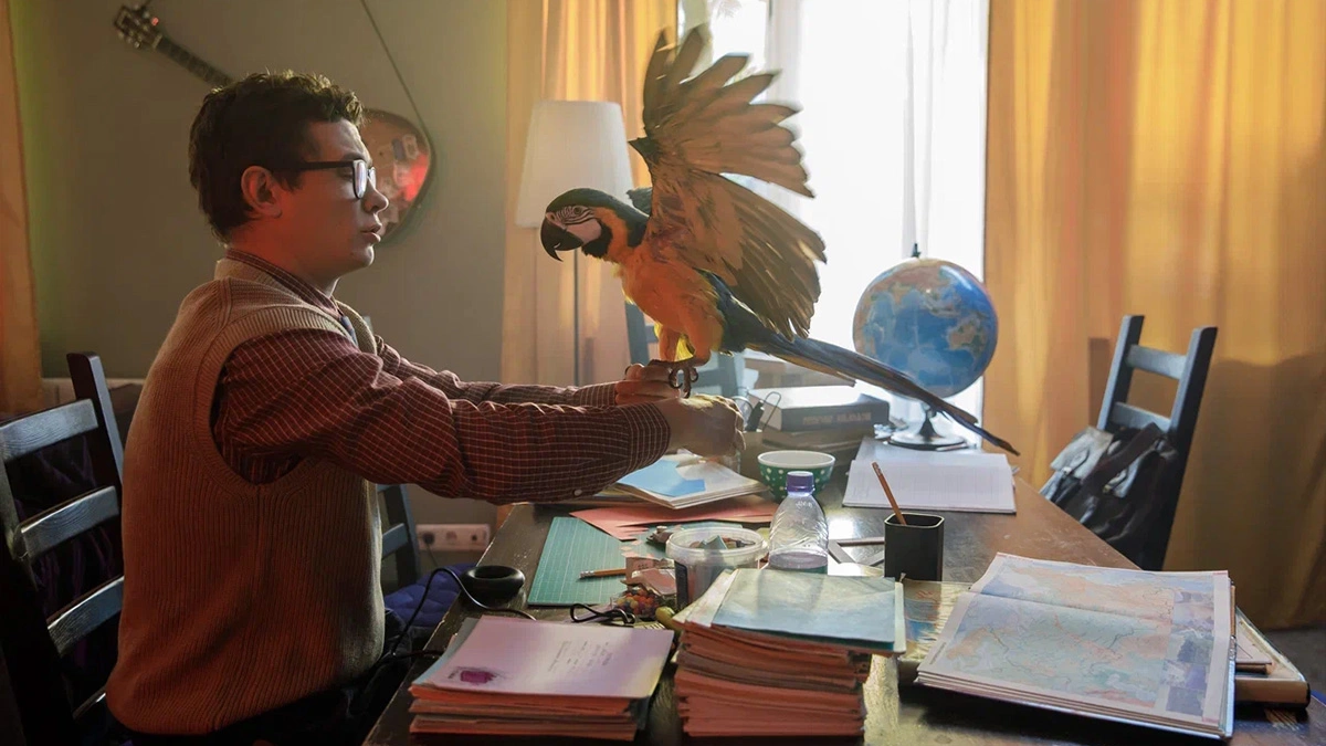 <p>Фото со съемок фильма &laquo;Возвращение попугая Кеши&raquo;</p>
