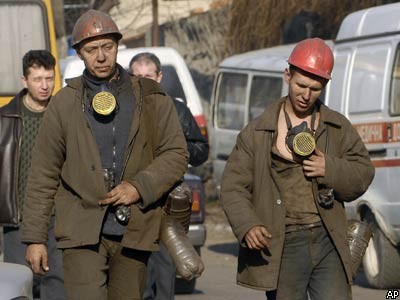 Взрыв на шахте в Донбассе