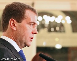 Д.Медведев внес в Госдуму проект закона "О полиции"