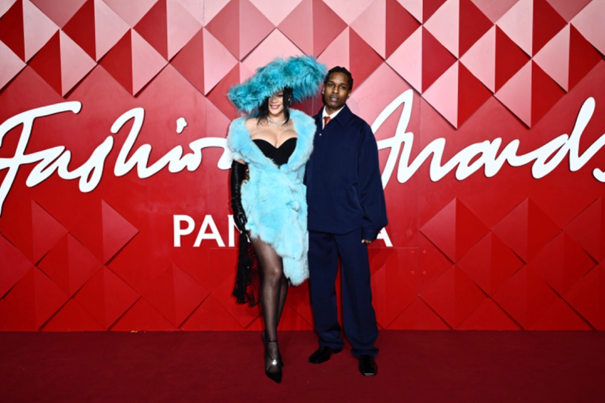 Рианна и A$AP Rocky на премии The Fashion Awards, Лондон