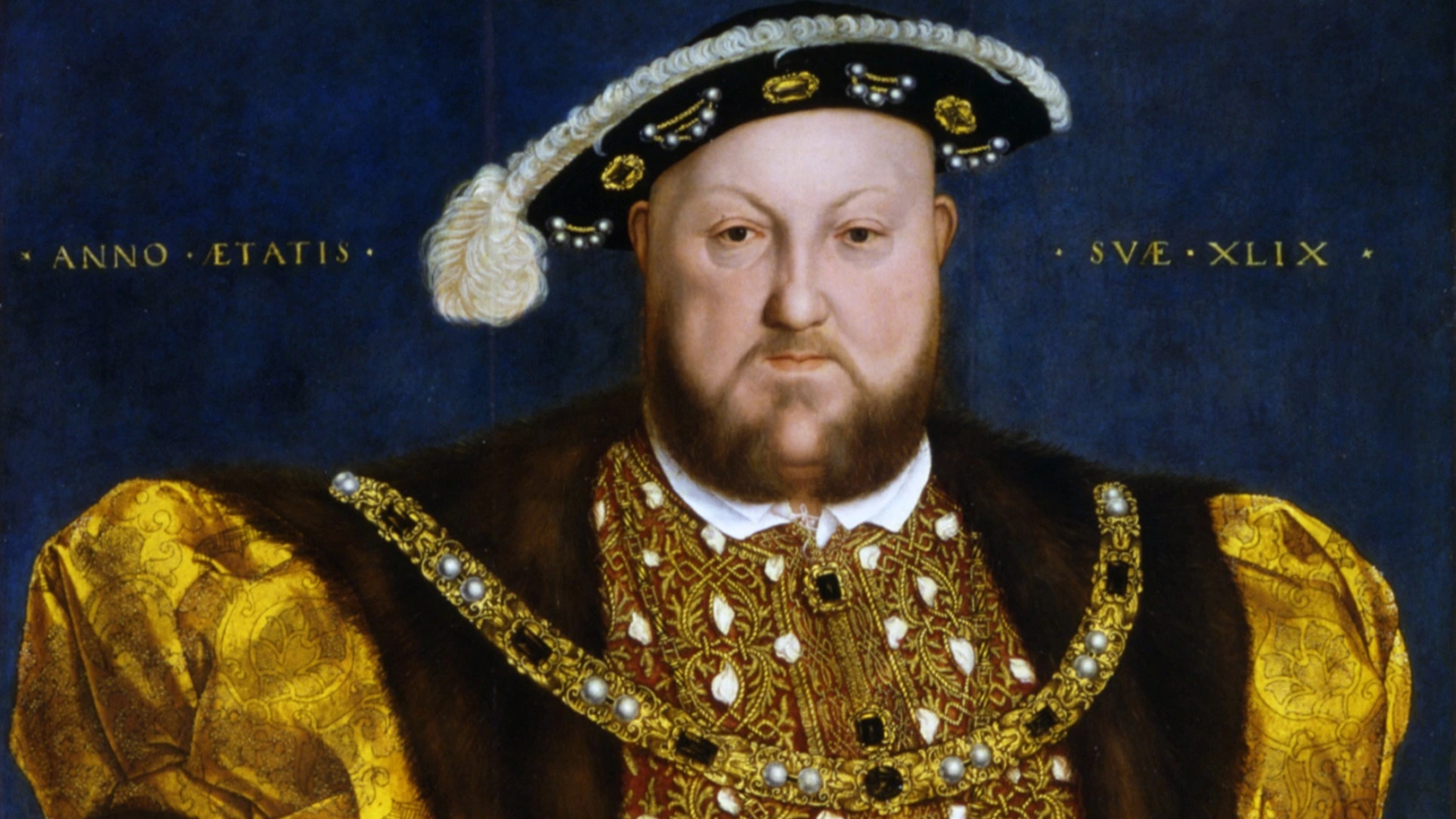 <p>Портрет короля Генриха VIII. Художник&nbsp;&mdash; Ганс Гольбейн Младший (1540)</p>
