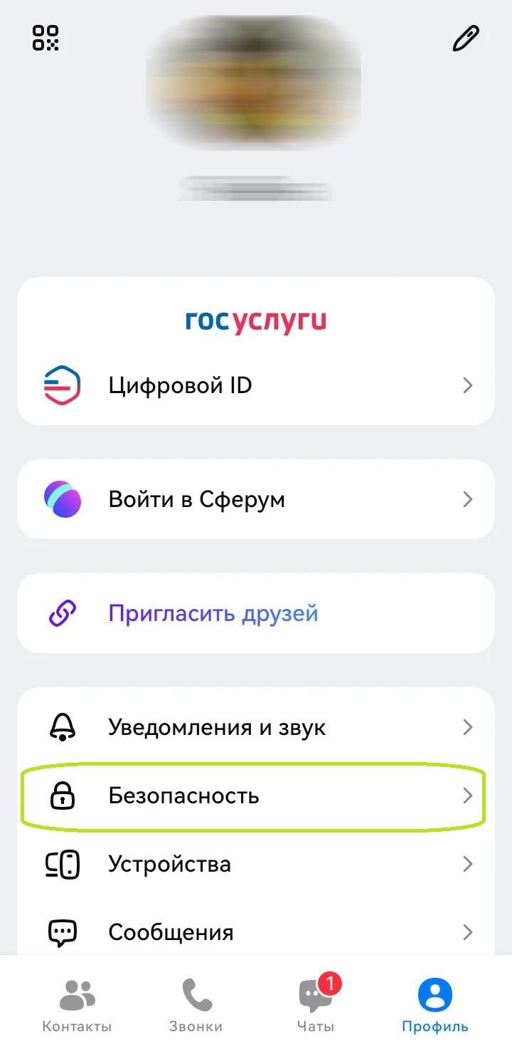Как изменить настройки в мессенджере «Макс»