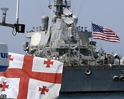 Военный корабль США прибудет на учения в Грузии