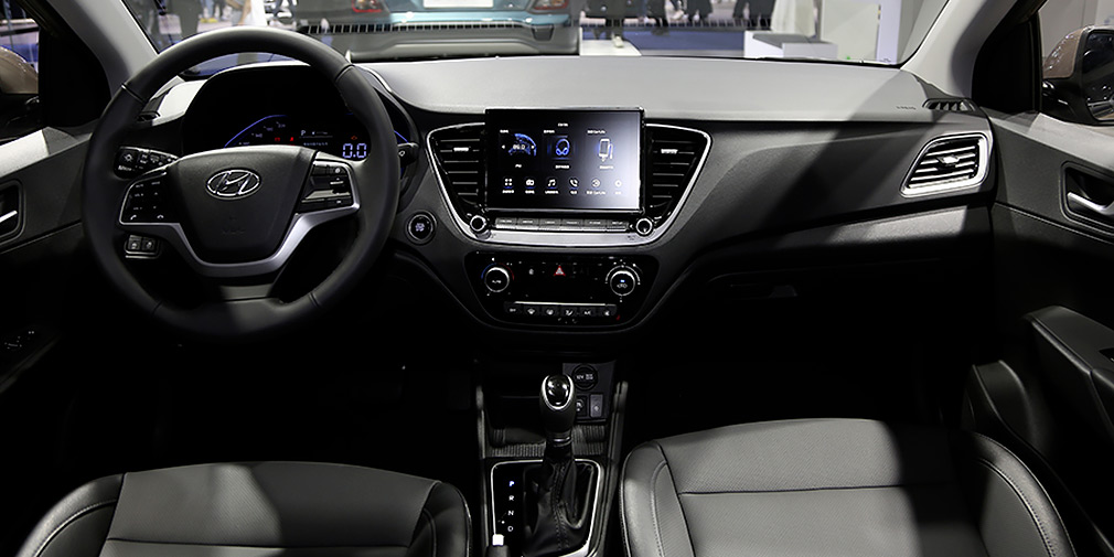 Обновленный Hyundai Solaris получил цифровую приборную панель